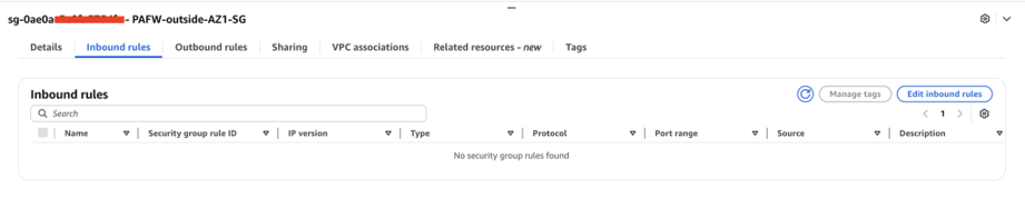 Palo-Untrust/Outside-SG